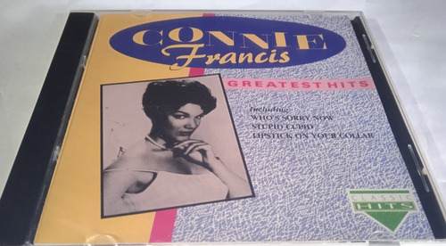 Connie Francis / Greatest Hits / Cd Original Nuevo