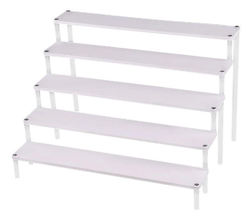Soporte De Exhibición De Madera, Escalera, 5 Capas 50cm