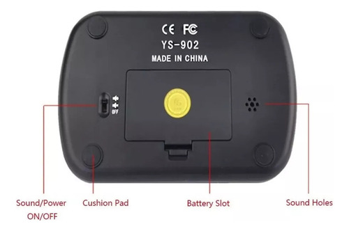 Reloj De Ajedrez Digital Compacto