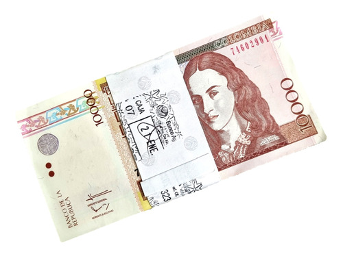 Billetes De 10000 Colombia 