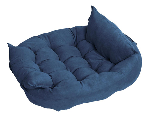 Cama Dobrável Para Cães Sofá-cama Para Animais De S Azul