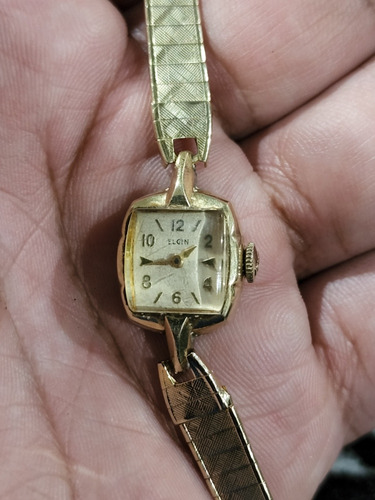 Reloj Mujer Original Lady Elgin 10k Rfp Vintage Clásico 