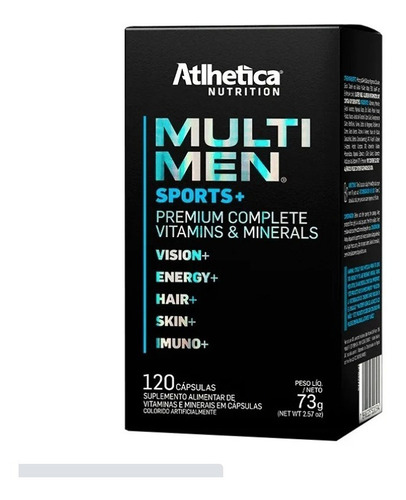 Multi Men Sports+ 120caps Multivitaminico - Atlhetica
