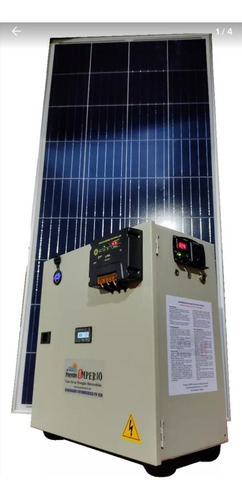 Planta Solar Fv-300 Fuente Onda Pura Tv Regulador Panel Mppt