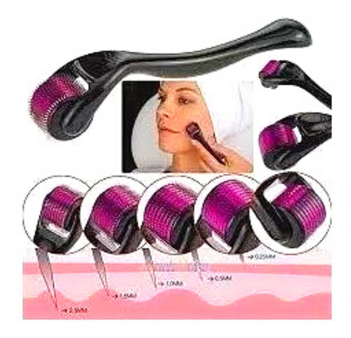 Imagem 2 de 6 de Dermaroller 540 Agulhas Derma Roller System 2.5mm Drs