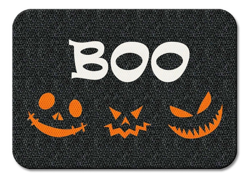 Tapete Decorativo Para Puerta Boo Halloween De 70x50 Cm