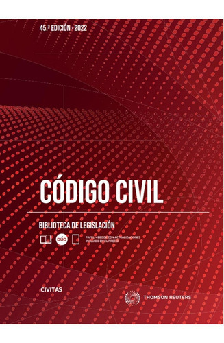 Libro: Código Civil (papel + E-book). Vv.aa.. Aranzadi