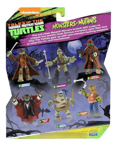Teenage Mutant Ninja Tortugas Ninja Monster Coleccion Especi