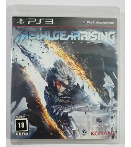 Metal Gear - Rising Revengeance - Ps3 (lacrado)