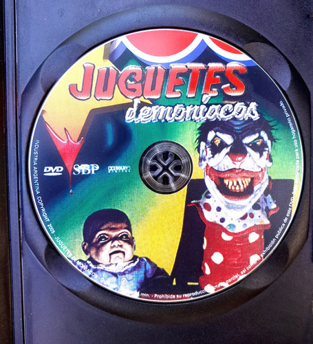 Pelicula Juguetes Demoniacos - Dvd Original - Los Germanes 