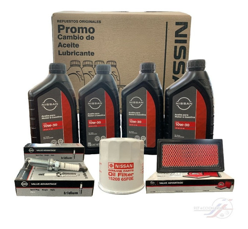 Kit Afinacion Nissan Versa 1.6lts 2012-2021 Original