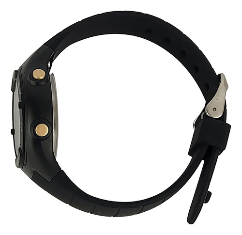 Relógio Pulso Criança Digital Silcone Prova D`água Esportivo Cor Xkppd093 - Preto Cor Do Fundo Lcd Positivo