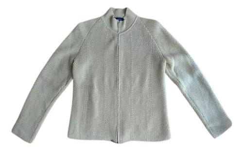 Campera Marrón Tejida De Lana Cardigan Adolfo Domínguez