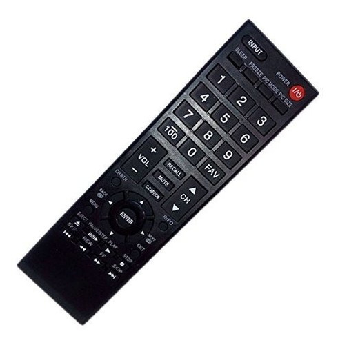 Reemplazo El Control Remoto Compatible Para Toshiba 32l2400