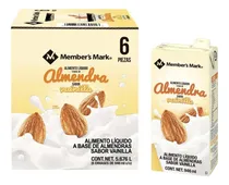 Comprar Leche De Almendra Vainilla Members Mark 6 Piezas 1l