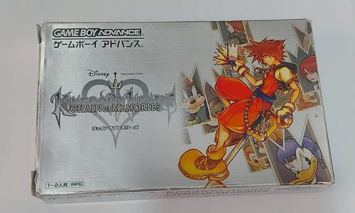 Kingdom Hearts Chain Of Memories Game Boy Advance Japones