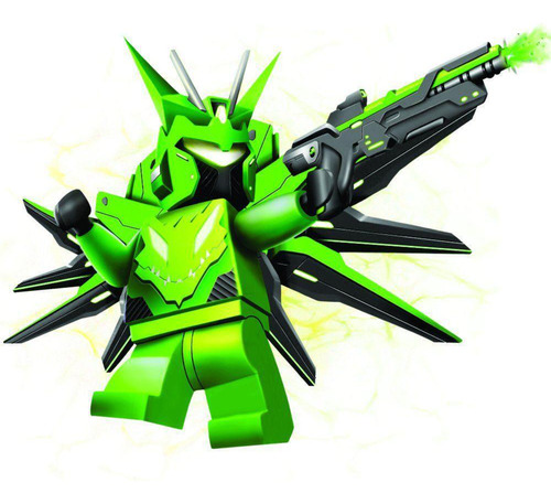 Kit 6 Boneco De Montar Mega Robots