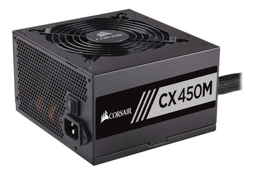 Fuente De Poder Corsair Cx450m Modular 80 Plus Bronze 450w
