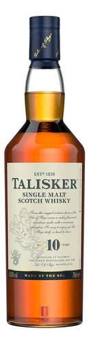 Whisky Talisker Single Malt 10 Años 750 Ml*