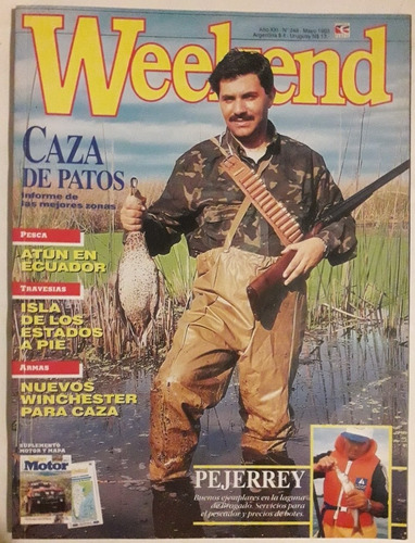 Revista Weekend N° 248 Mayo 1993 Caza De Patos 