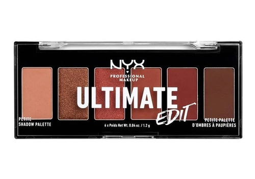 Nyx-paleta Ultimate Edit Shadow-mini- Warm Neutrals Original