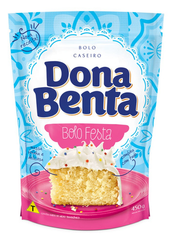 Mistura Para Bolo Festa Dona Benta 450g