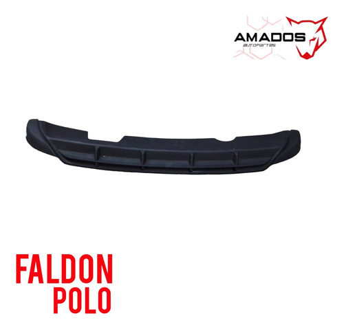 Faldón Polo 16-20 Vw Trasero Bumper Fv