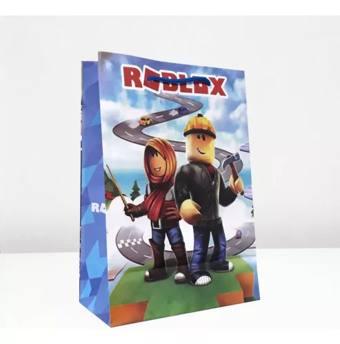 15 sacolinha surpresa personalizada Tema Roblox