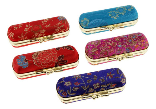 Estuche De Lápiz Labial Moderno Con Clip De Hierro Con Espej
