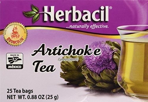 Herbacil Artichoke Tea Te De Alcachofa 25 Bolsas
