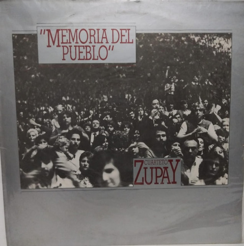 Cuarteto Zupay  Memoria Del Pueblo Lp La Cueva Musical