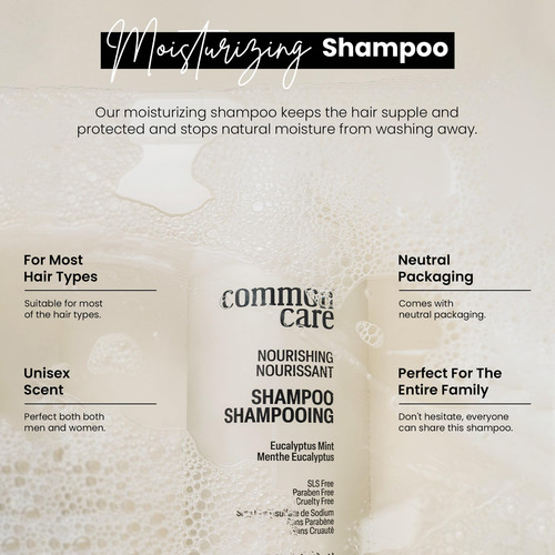Champú Reparador Con Aceite De Argán Y Vitamina E - 300ml