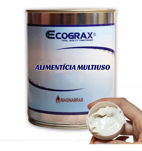 Graxa Atóxica P/ Maquina De Frios Grau Alimentício H1 - 1 Kg