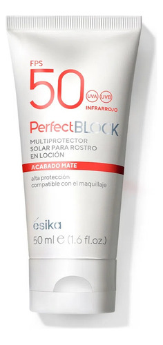 Multiprotector Solar Perfect Block Fps50 Mate Ésika De Lbel