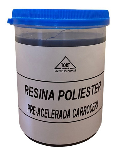 Resina Poliester Carrocera Autos 1 Kg Sin Catalizador