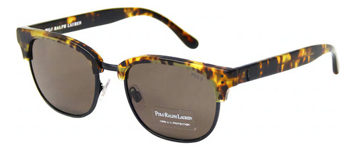 Óculos De Sol Polo Ralph Lauren Ph 4152 - Cor Marrom-brilho
