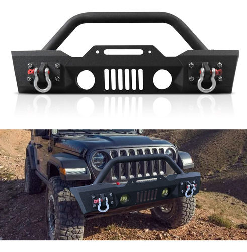 Rock Crawler Front Rear Bumper Fits 07 18 Jeep Wrangler