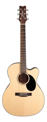 Guitarra acústica Jasmine JO-36CE para diestros natural brillante