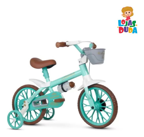 Bicicleta Aro 12 Antonella Baby Verde 2 Infantil