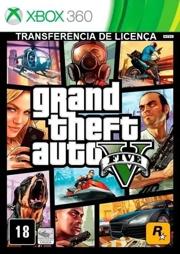 Gta V Xbox 360 Midia Digital Codigo