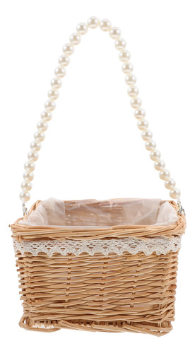 Cesta De Ratán Para Arreglos Florales, Bolsas De Flores Teji