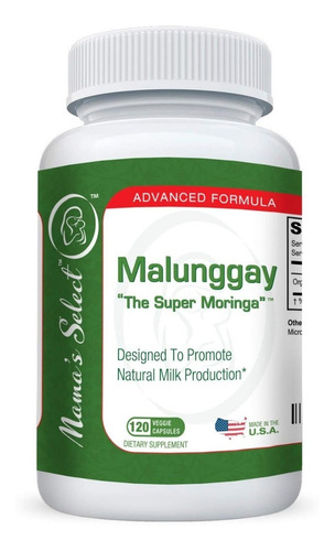 Moringa 120caps Malunggay - Unidad a $2232