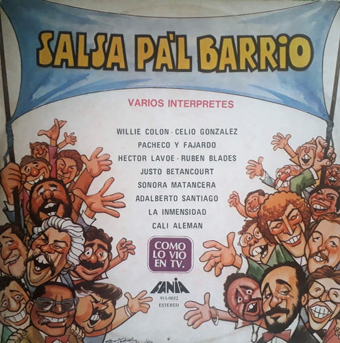 Salsa Pa´l Barrio - Varios Artistas (vinilo)