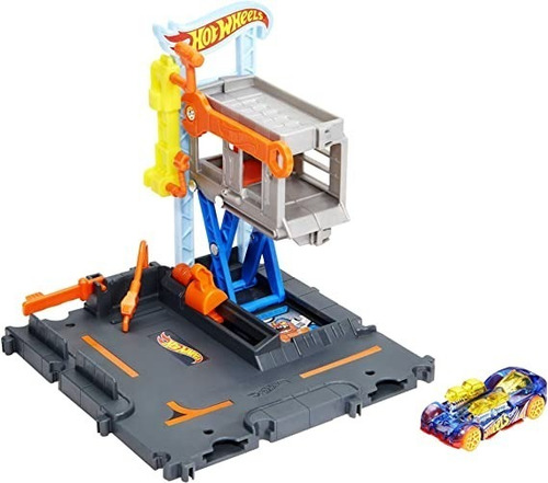 Pista Hot Wheels Oficina De Reparos City - Mattel