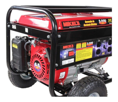Generador Corriente Electrica 2700 Watts 6.5 Hp Mikels