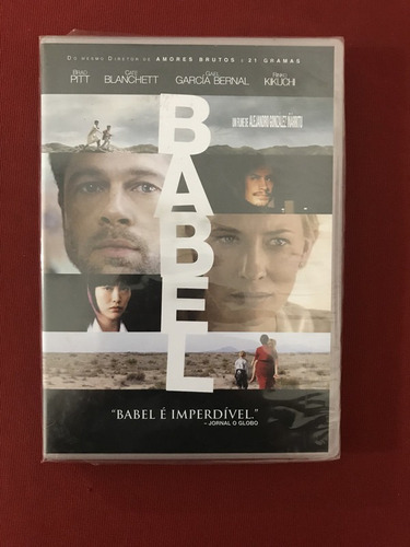 Dvd - Babel - Dir: Alejandro González - Novo
