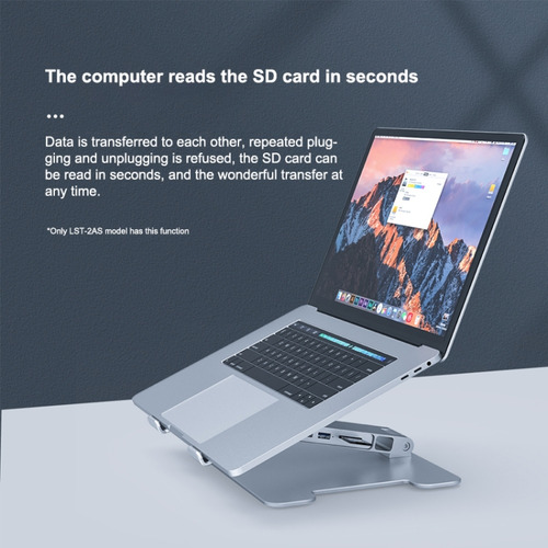 Orico Lst-2as Laptop Heightening Folding Stand Holder