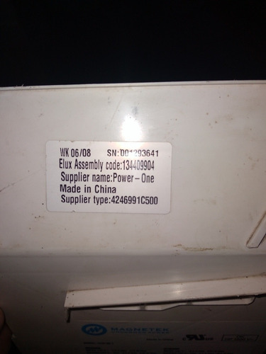 Imagen 3 de 4 de Tarjeta De Control De Motor Lavadora Frigidaire Affinity