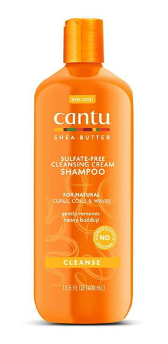 Shampoo Limpiador Cremoso Sin Sulfatos Para Rizos Cantu