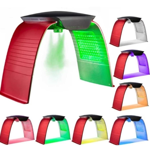 Cabina Fotodinámica Led 7 Colores Con Vaporizador 